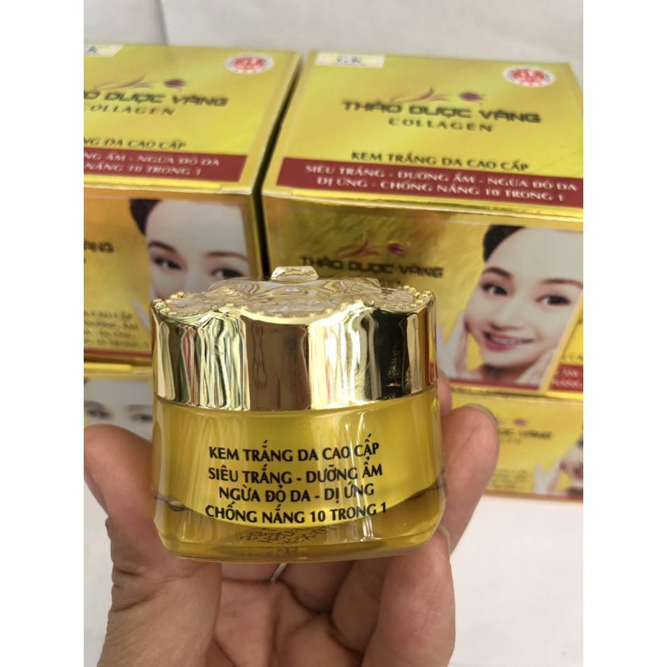 Kem thảo dược vàng collagen