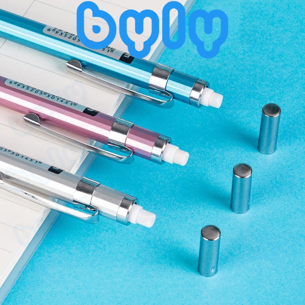 Bút chì kim bấm ngòi 0.5mm vỏ kim loại Deli U999 - ByLy Store