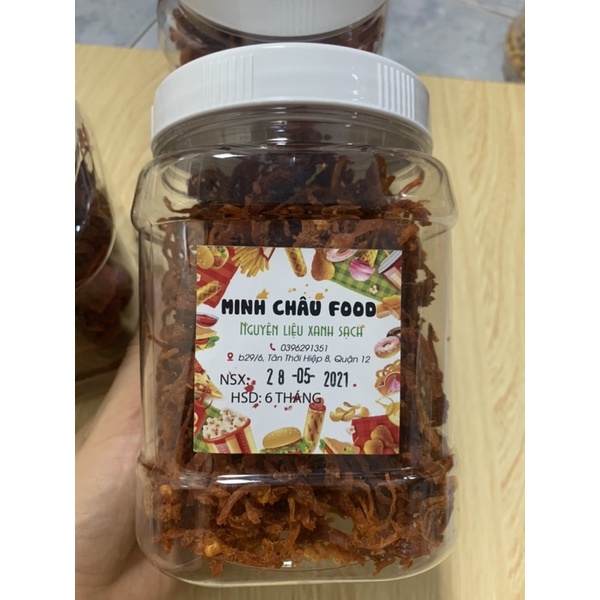 230gr Khô bò sợi ngắn cực thơm ngon vị cay | BigBuy360 - bigbuy360.vn