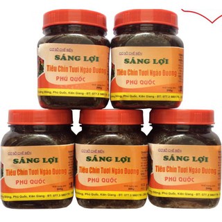 TIÊU CHÍN TƯƠI NGÀO ĐƯỜNG CHAY - 200G