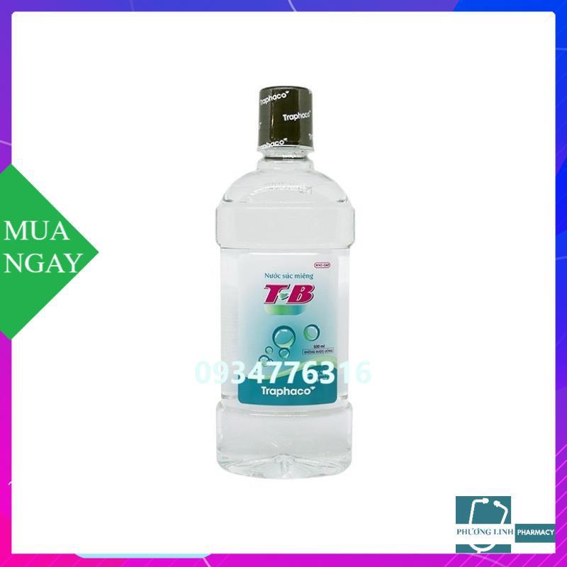 NƯỚC SÚC MIỆNG T-B TRAPHACO TRẺ EM VÀ NGƯỜI LỚN - HÀNG CHÍNH HÃNG