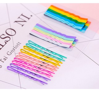 Set 10 kẹp tăm nhiều màu Hàn Quốc dễ thương