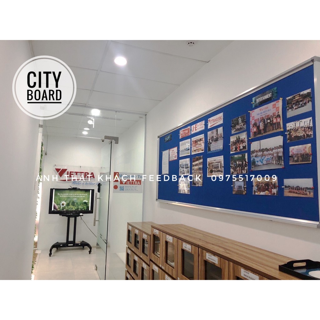 Bảng ghim tài liệu , KT: 40x60cm, 60x80cm  dòng Standard - Bảng Cường Thúy,