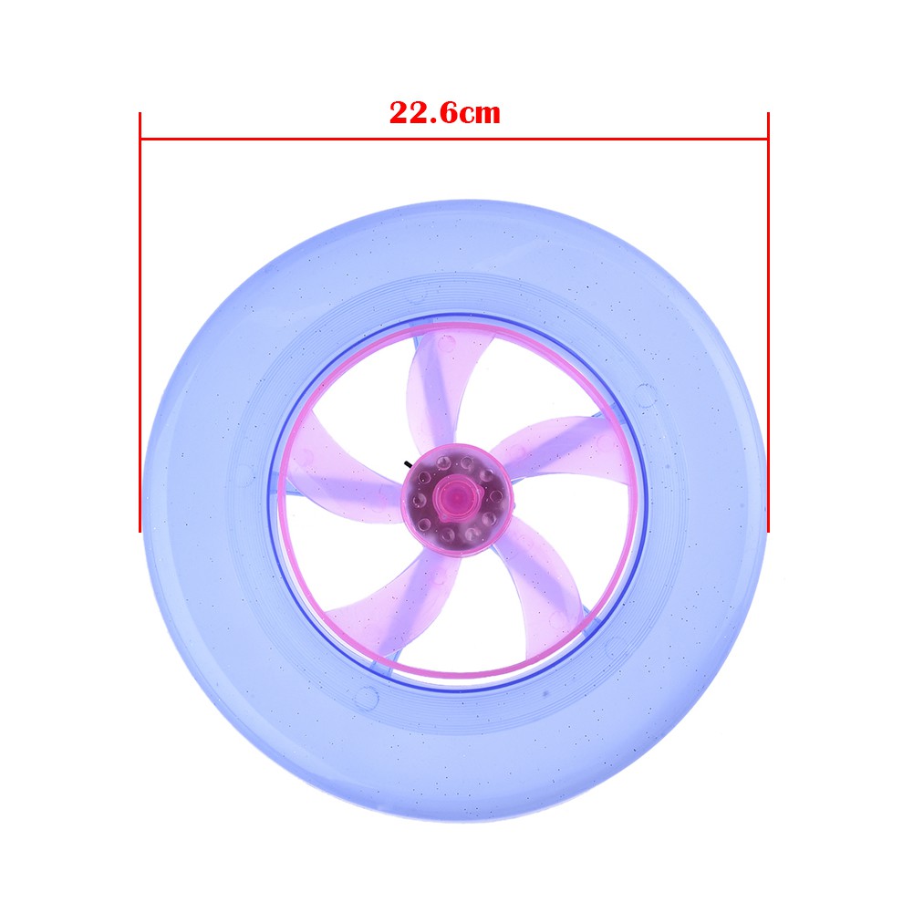 Đồ Chơi Thể Thao Frisbee LED Có Cánh Quạt Và Đèn LED Phát Sáng Nhiều Màu Sắc Độc Đáo