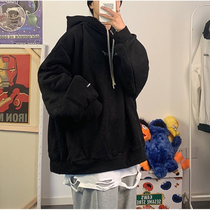 Áo hoodies thời trang dành cho nam Các cặp đôi Thời trang áo len