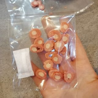 [Bịch 5k] Lát gà cuộn phô mai cho hamster