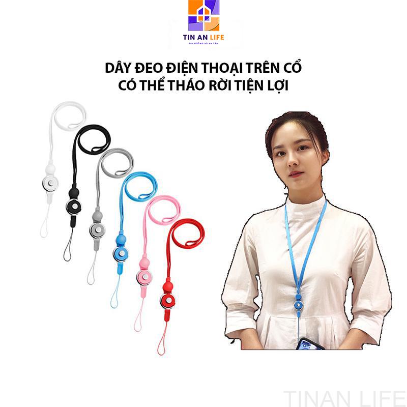 Dây Đeo Điện Thoại Trên Cổ Đẹp, Có Thể Tháo Rời Cầm Tay