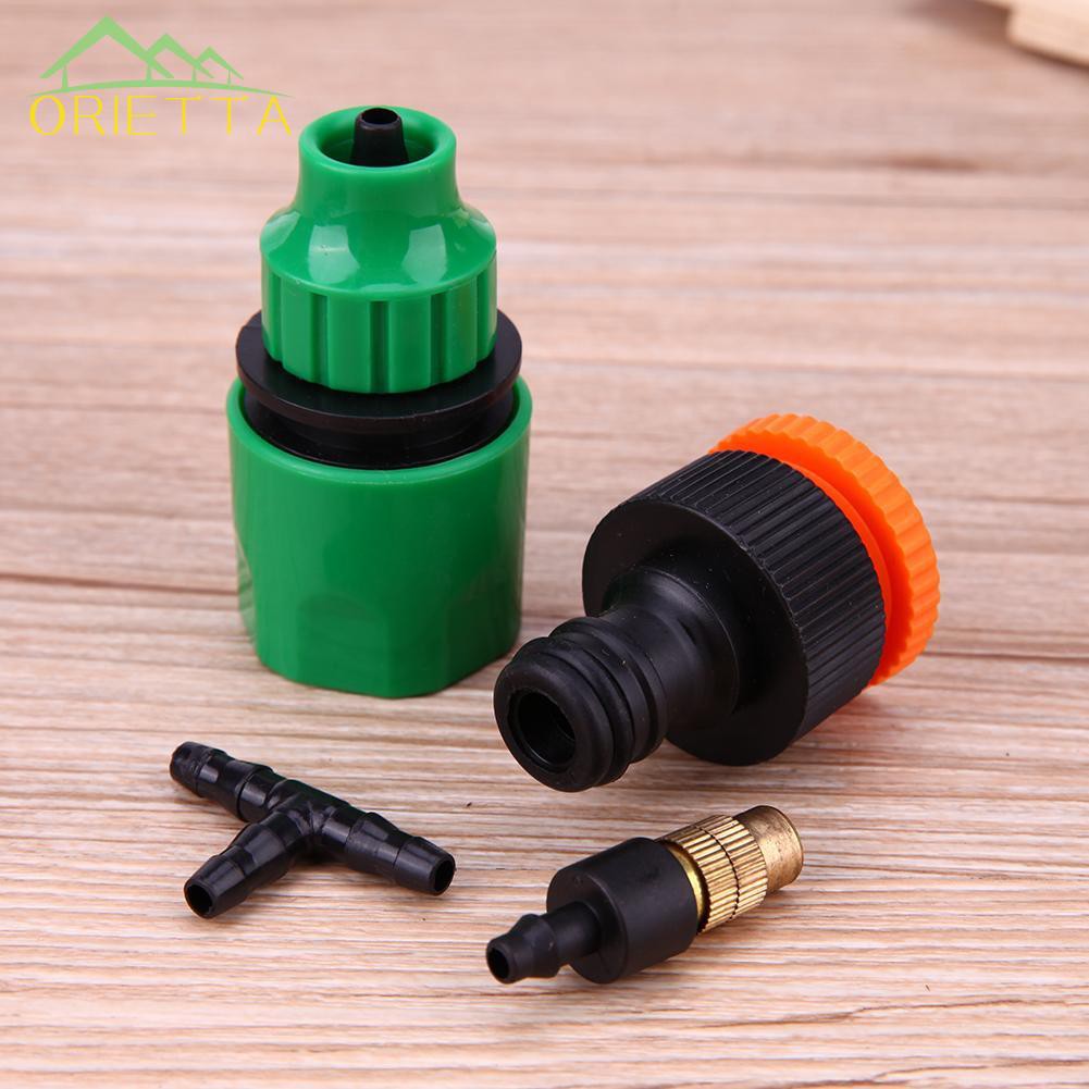 Bộ ống nước tưới phun sương đường kính 4/7mm kèm 10 đầu vòi và phụ kiện chuyên dụng