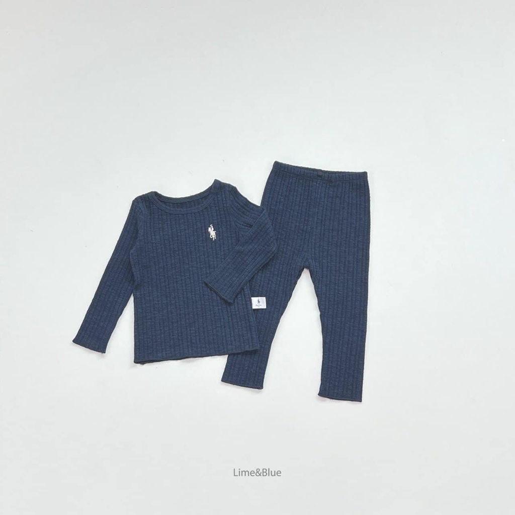 Lime&Blue Bộ đồ Gân Rapha cho bé gái , bé trai Hàn Quốc