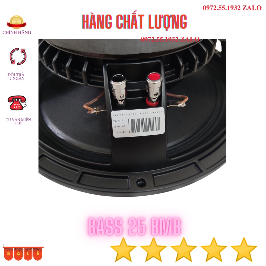 Loa bát 25 bmb từ 160 hàng nhập khẩu,loa bass 25,loa bass 2 tấc rưỡi giá 1 chiếc