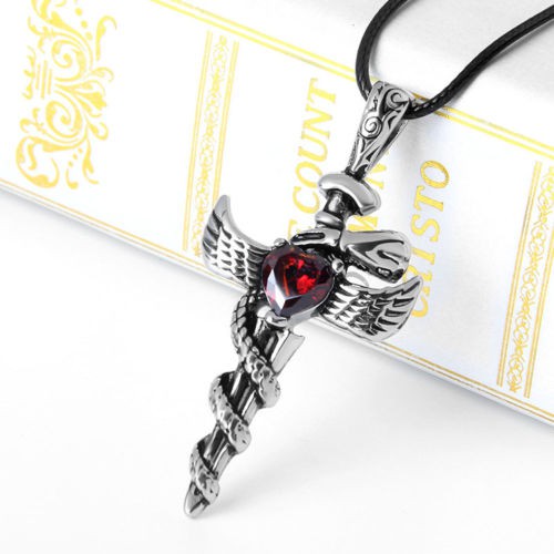 Dây chuyền hình chữ thập bằng thép không gỉ