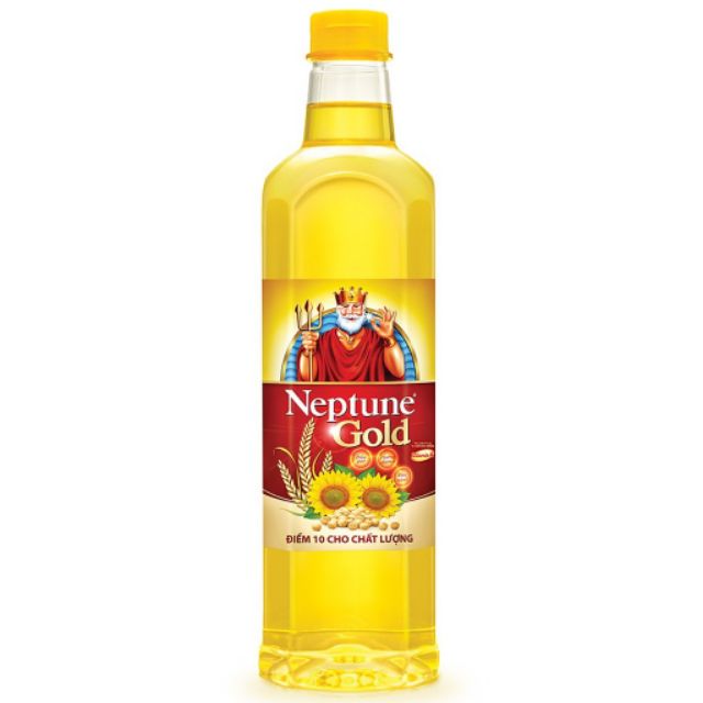 Dầu ăn Neptune gold chai 1lit