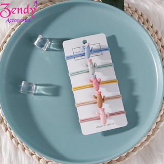 Dây buộc tóc cây xương rồng kute