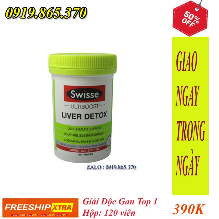 Giải Độc Gan Chính Hãng Úc