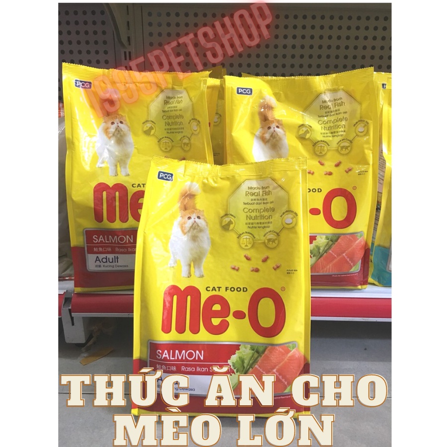 Thức ăn cho Mèo trưởng thành Me-O - Vị Cá Hồi [1,1kg] Me-o Salmon