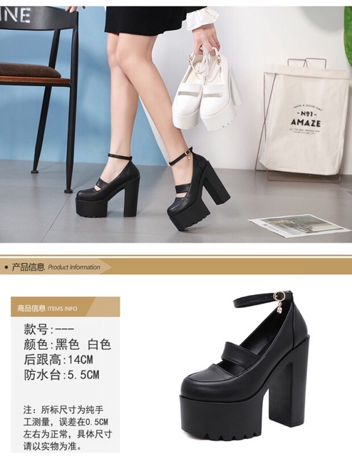 [Hàng ORDER] Giầy cao gót nữ hàng cao cấp cao 15 phân siêu nhẹ và siêu êm | BigBuy360 - bigbuy360.vn