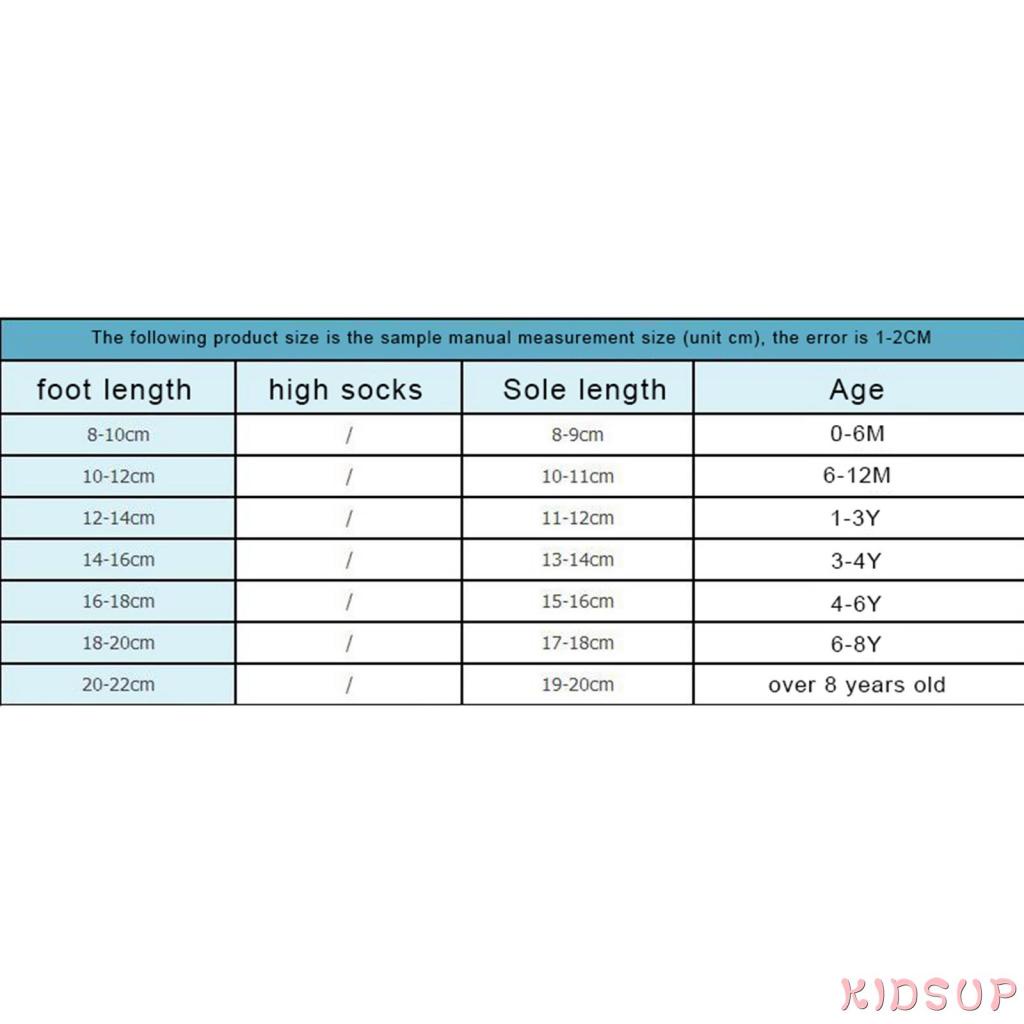 Kidsup1-little Vớ Dài Đến Đầu Gối Co Giãn Thoáng Khí Màu Trơn Đính Nơ Bên Hông Dành Cho Bé Gái
