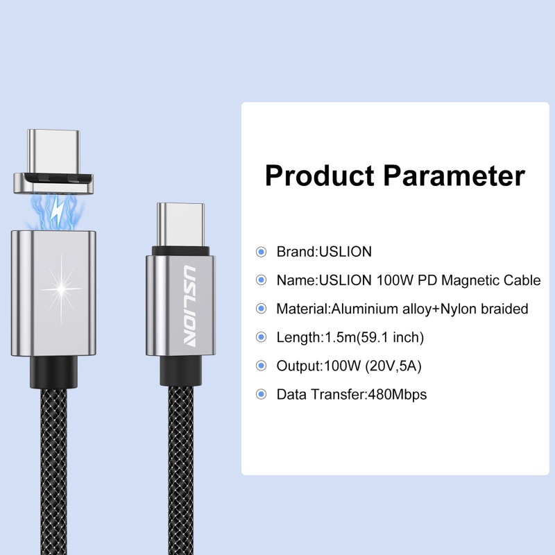 Cáp SạC Nhanh 100W PD USB LoạI C Sang USB Chuyên DụNg
