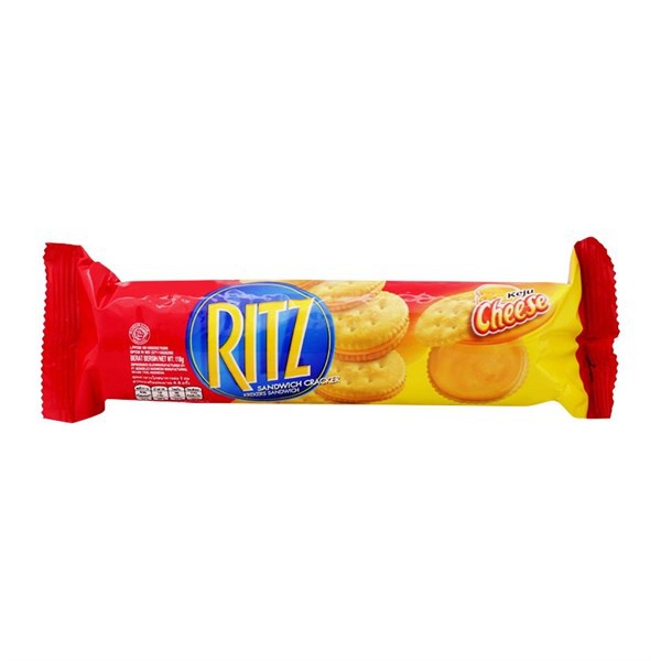 BÁNH QUY MẶN RITZ KẸP KEM PHÔ MAI 118G