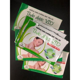 Miếng dán chống say tàu xe Thảo Dược VID