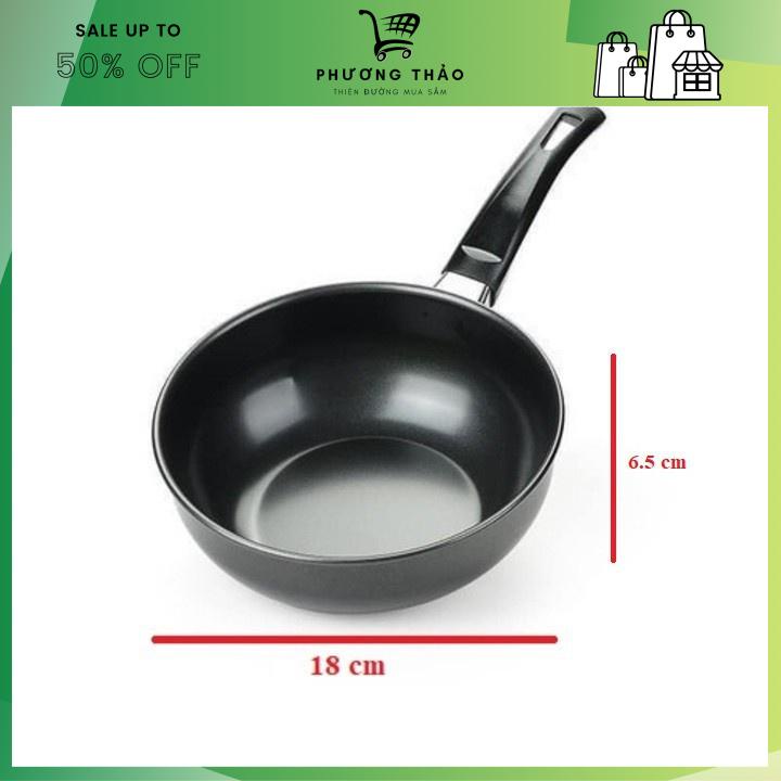 Chảo Lòng Sâu Chống Dính  đường kính 18cm Chắc Chắn Siêu Rẻ Giá Tốt