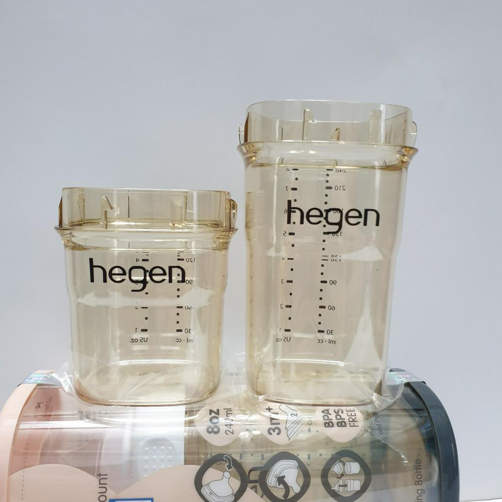 (Tách lẻ - nobox) Thân bình sữa Hegen size 150ml/ 240ml/ 330ml new 100% chính hãng