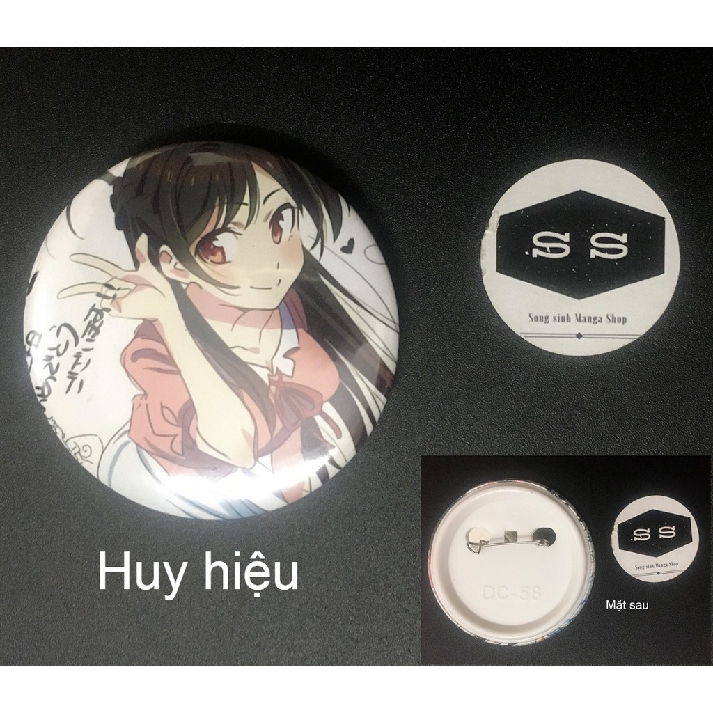 Huy hiệu Anime Haikyuu!! Vua Bóng Chuyền 5,8cm