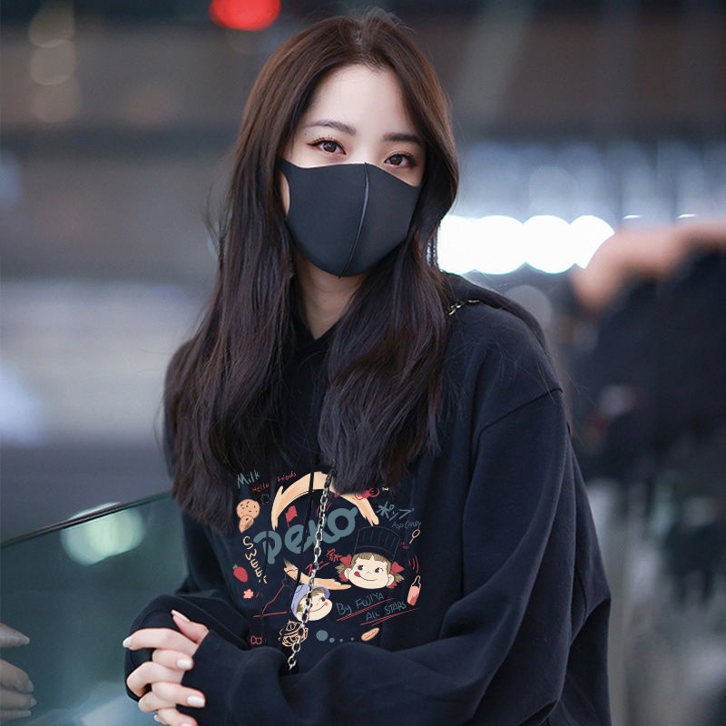 Áo hoodie thiết kế mới dày dặn năng động thời trang dành cho nữ