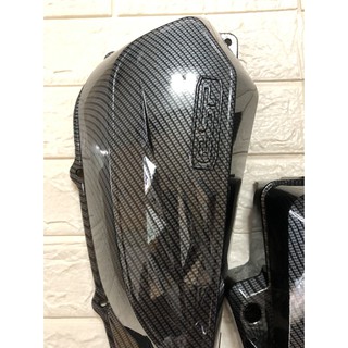 BỘ 2 MÓN ỐP SH MODE 2020 - 2023 CARBON & CROM (PÔ E, QUẠT GIÓ)