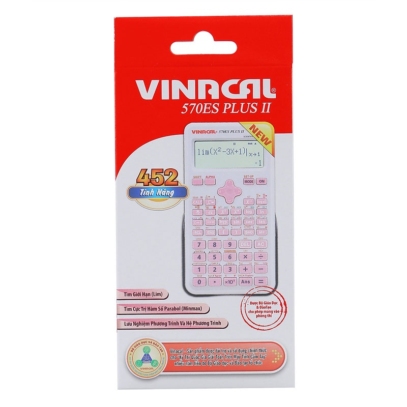 Máy Tính Học Sinh Vinacal 570ES PLUS II