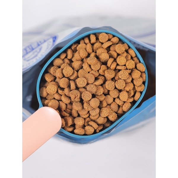 Thìa xúc hạt kẹp túi đựng hạt siêu tiện lợi cho chó mèo