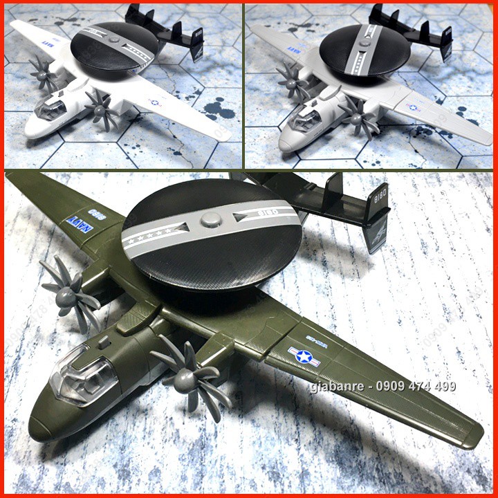 Mô Hình Đồ Chơi Máy Bay Tuần Thám Radar - E2 - Dài 20cm Size 1:72 - 7797