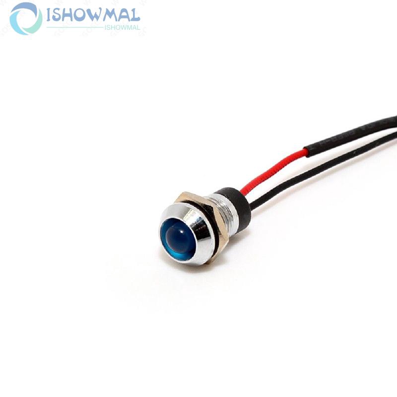 Set 5 bóng đèn báo 12V có dây với nhiều màu sắc và có giá đỡ kim loại | BigBuy360 - bigbuy360.vn