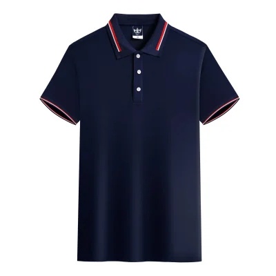 Áo polo Tay Ngắn Bằng cotton Nguyên Chất Hàng Mới Dành Cho Nam