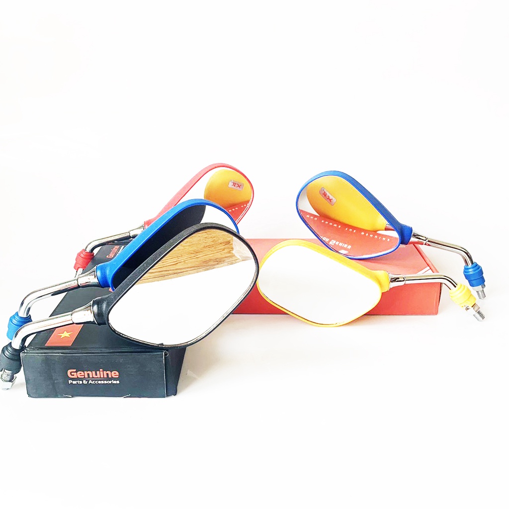 Cặp Kính Chiếu Hậu Yamaha Chính Hãng Gắn Cho Honda-Yamaha (Giá Bán 1 Đôi)