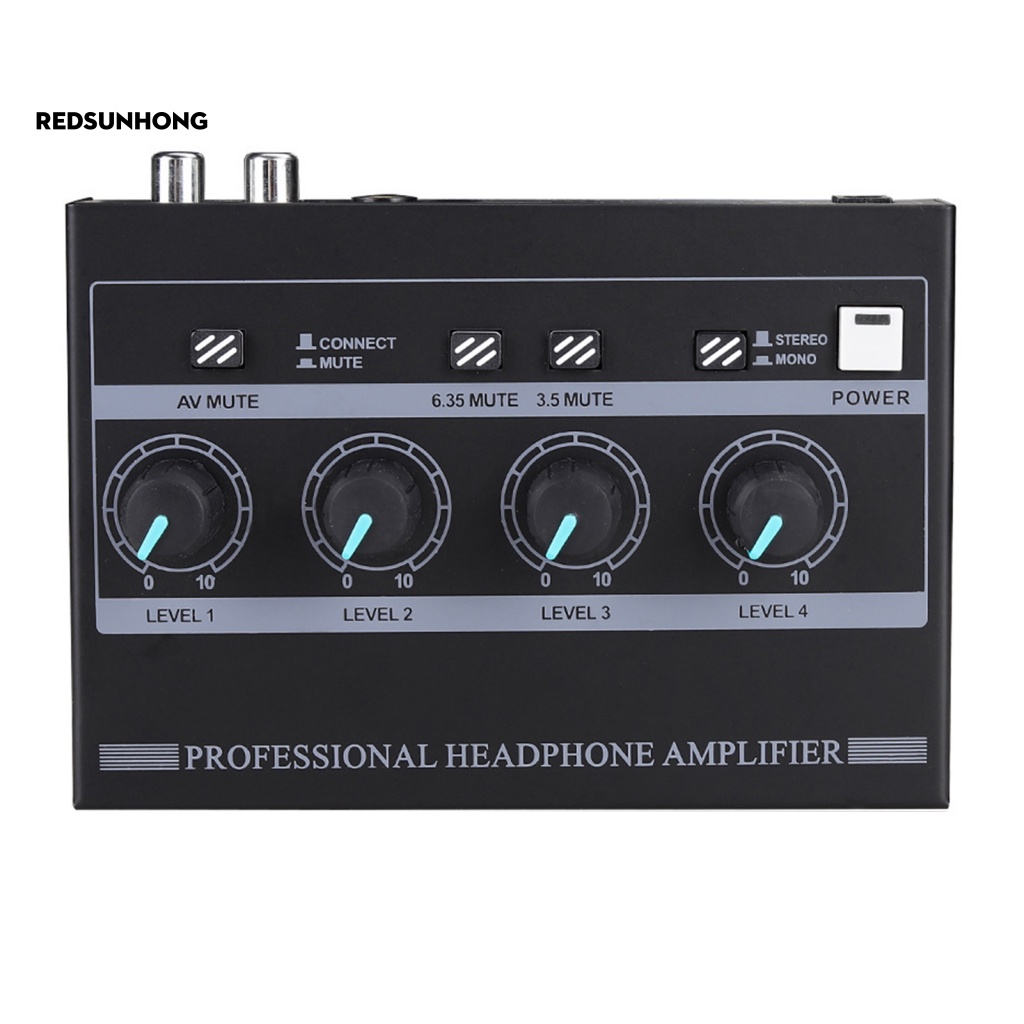 Bộ Khuếch Đại Âm Thanh 8 Kênh Có Nút Điều Khiển Cho Studio