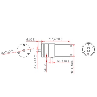 2 Động Cơ Bơm Oxy Mini Dc 3v-6v 5v 370 Cho Bể Cá