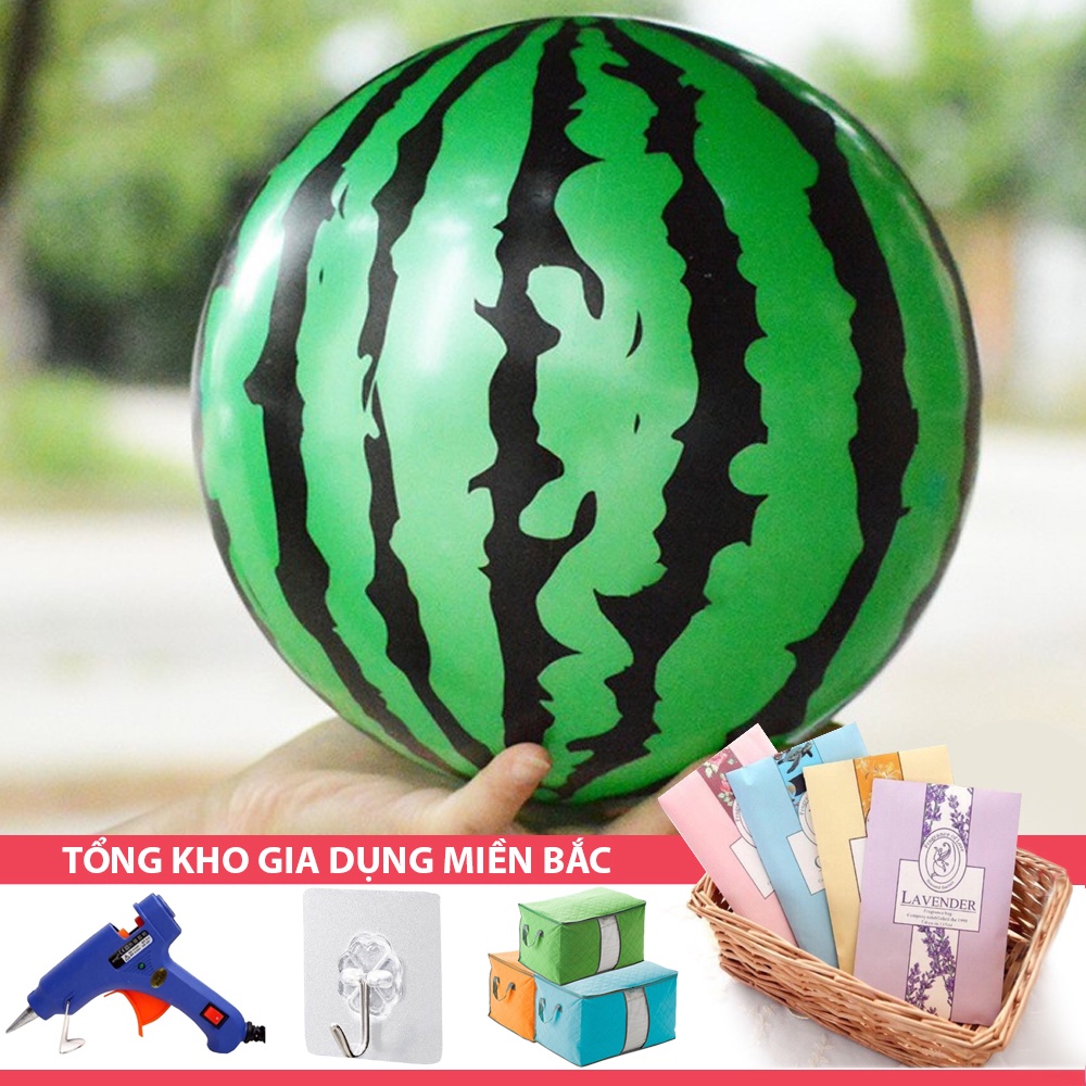 Tổng Kho Sỉ Bóng Đá Cao Su Bơm Hơi Hình QUẢ DƯA HẤU Size 22Cm