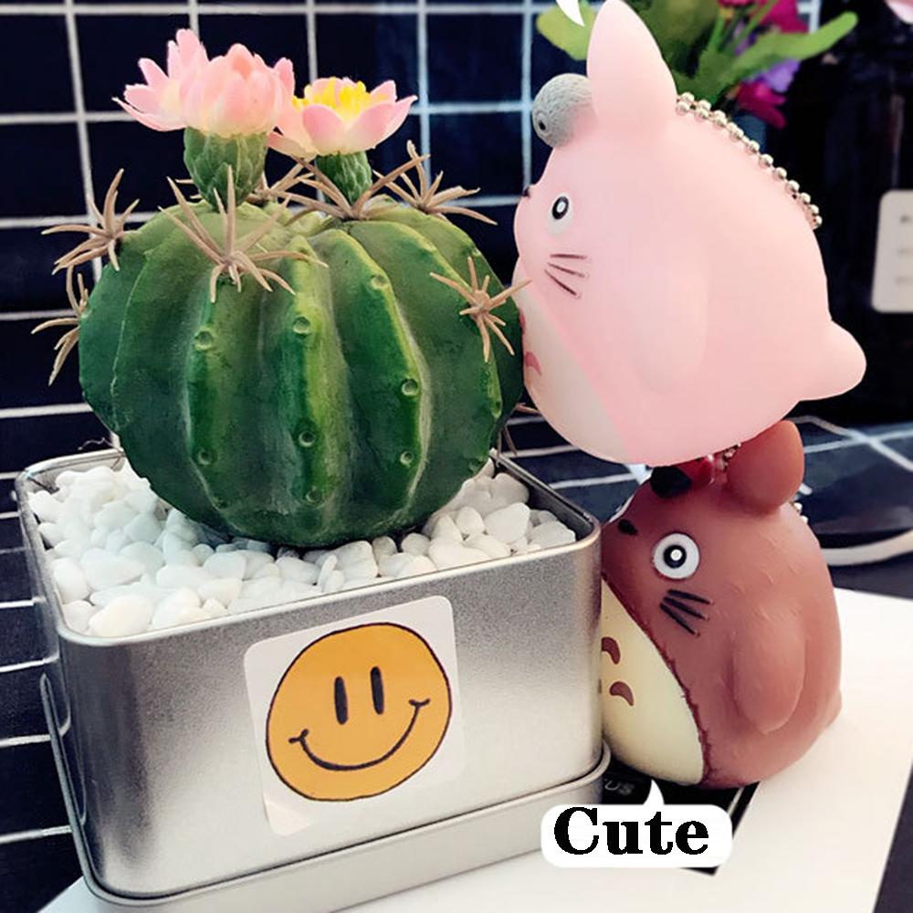 LANFY Móc Khóa Hình Mèo Totoro Dễ Thương