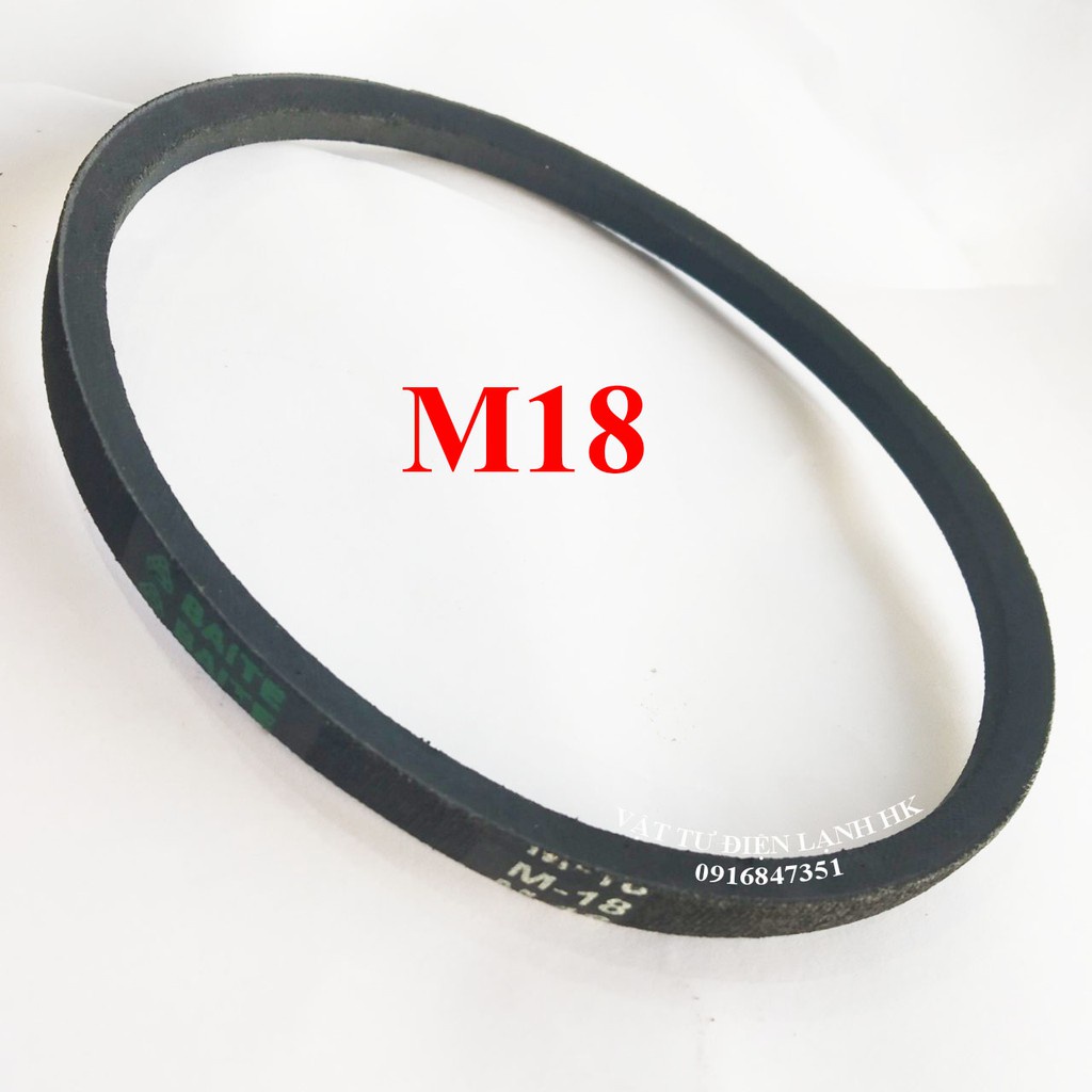 Dây curoa máy giặt cửa trên lồng đứng M18 M18.5 M18.6 M19 M19.5 M19.8 M20 M20.5 M21 M21.5 M22