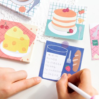 Giấy note họa tiết dễ thương