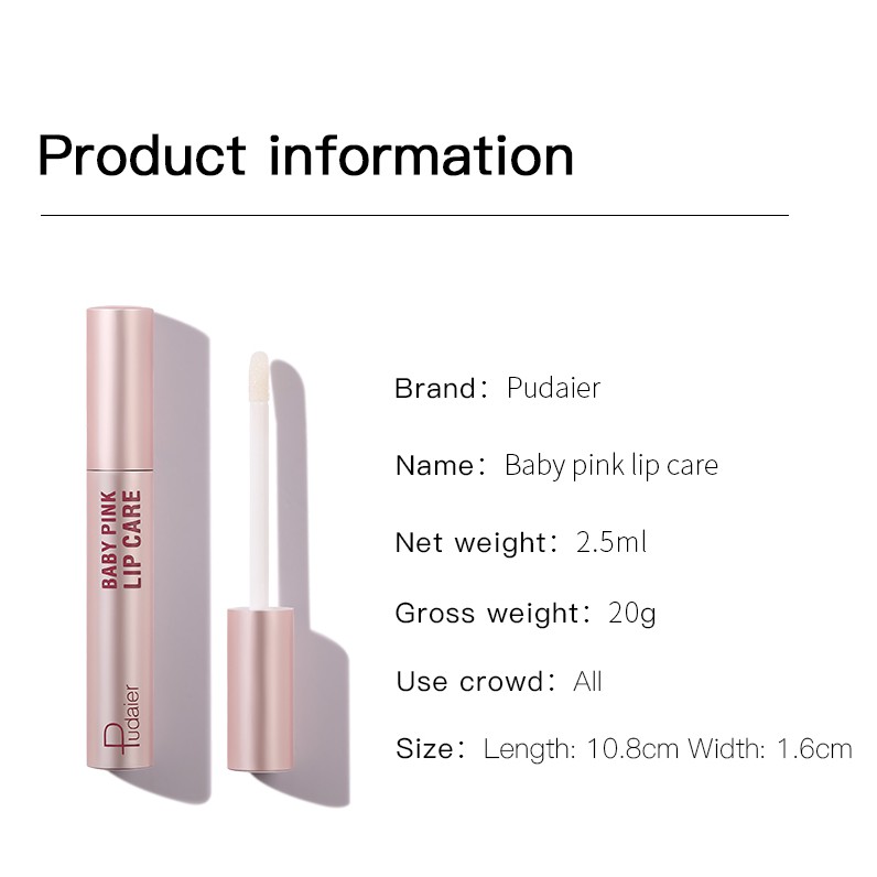 Son Dưỡng Môi Pudaier Giữ Ẩm Chống Khô Môi 20g