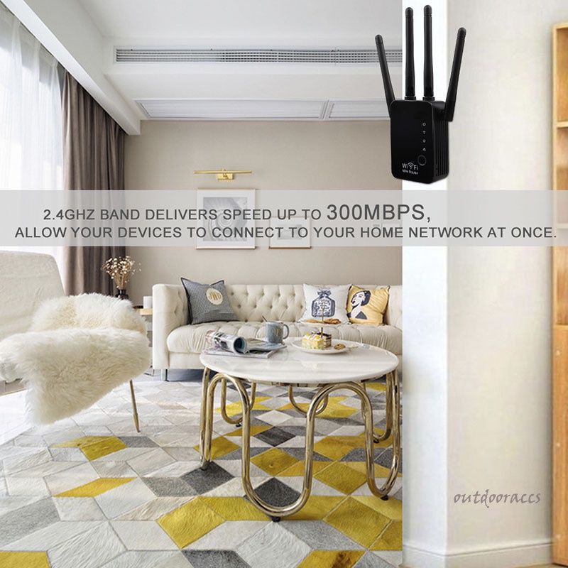 Bộ Khuếch Đại Tín Hiệu Wifi Không Dây 300mbps | BigBuy360 - bigbuy360.vn