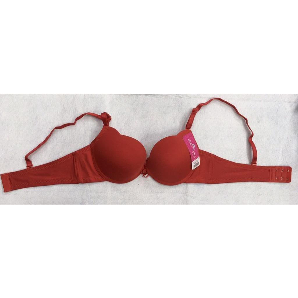 Áo ngực (1201) trơn mút vừa cài sau