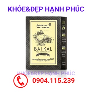 [Trà gan ruột thận N1] Trà thảo mộc Baikal tea collection. Herbal tea N1 - 30 túi - Date T12/2022
