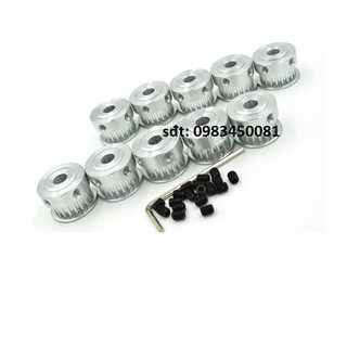 Puli GT2 trục 5mm 20 răng