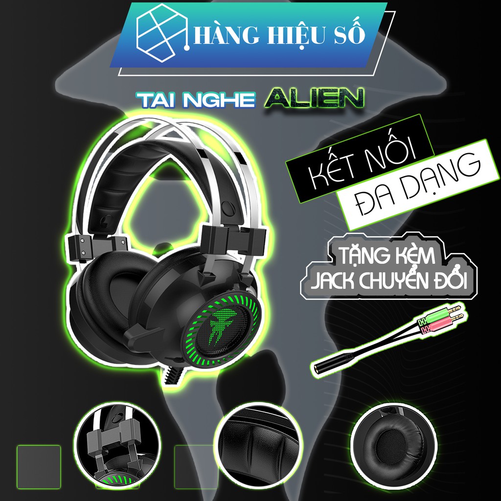 Tai nghe Gaming G-net S99 - Có mic - màu đen - Headphone gaming S99