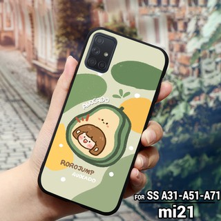 [HÀNG MỚI] Ốp lưng SAMSUNG GALAXY A31 - A51 - A71 - M51 - A12 in hình trái bơ hoa quả xanh tươi