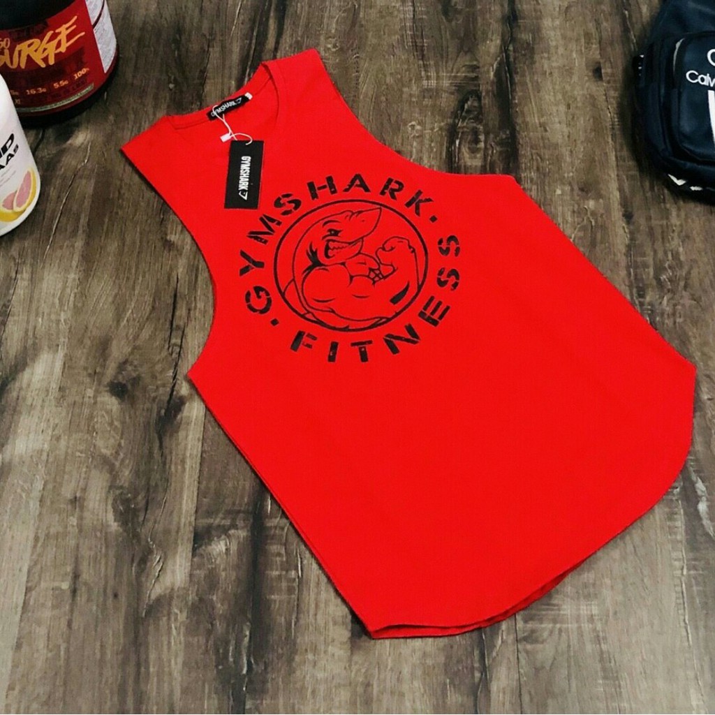 Áo tankop gym nam, áo ba lỗ tập gym nam Thun cotton 100% Xịn mát