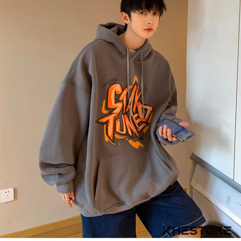 Áo Hoodie Khestore 3127 , Áo Hoodie Nam Nữ From Rộng , Hoodie nỉ bông | BigBuy360 - bigbuy360.vn